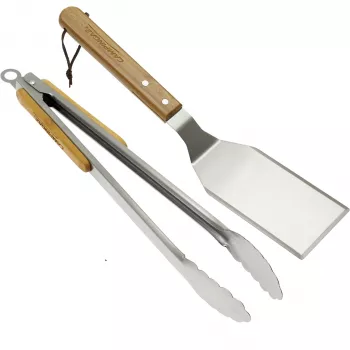 Campingaz Grillbesteck Duo Lāpstiņa un Knaibles - Nerūsējošā tērauda BBQ instrumentu komplekts