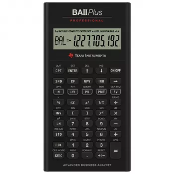 Texas Instruments BA II Plus Professional finanšu kalkulators