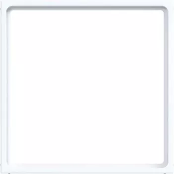 Hager WAF7074WG Starpposms centrālajai plāksnei 51x51mm Polar White