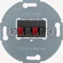 Hager WDF4800AT2 Stereo Speaker Connection Module, Anthracite Matt, Module Insert