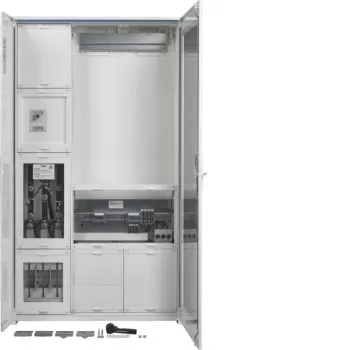 Hager FP93W13N univers N transformatoru mērīšanas skapis, 200/250 A, IP44, II aizsardzības klase