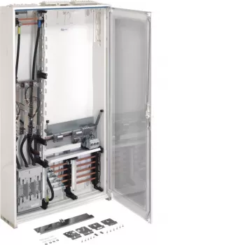 Hager FP93W1N Strāvas transformatora uzskaites skapis, 3 lauki, 1 uzskaites punkts, IP44, RAL 9010