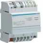 Hager TXA114 KNX Telpas temperatūras sensors -5 līdz +45 °C IP20 Balts