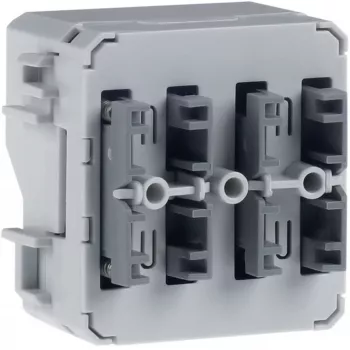 Hager WNT331 KNX spiedpogas sensors 1 vietas virsapmetuma IP55 polāri balts