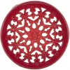 Staub Trivet Round 23 cm Cherry Red