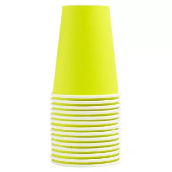 PROnappe 15 kartona krūze 200 ml, Kiwi Green (89113I)
