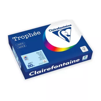 Clairefontaine Trophée Pastel A4 Kopējamais Papīrs 80 g/m² Ledus Zils 500 Lokšņu