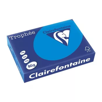 Clairefontaine Trophee Intensiv Kopēšanas Papīrs A4 80g 500 Lokšņu Karību Zils