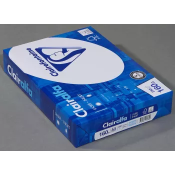 Exacompta Clairalfa A3 Kopēšanas papīrs 160 g/m² 250 loksnes Balts