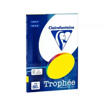 Clairefontaine Trophee Kopēšanas Papīrs Gaiši Zaļš A4 80 g/m² 100 Loksnes