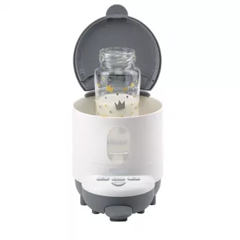 Beaba Bib'expresso 2-in-1 Baby Formula Maker & Bottle Warmer White