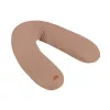 Beaba Big Flopsy grūtnieču un barošanas spilvens Fleur de Coton Cacao