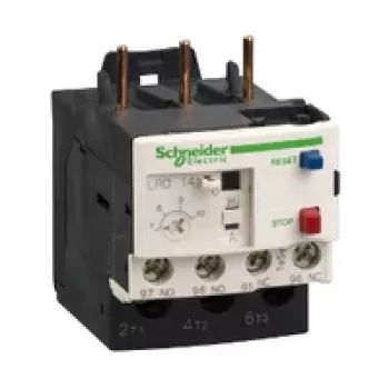APC Schneider Electric LRD12 Termiskais pārslodzes relejs, 5,5-8 A, 10A klase, 3 polu, 690 V, daudzkrāsains