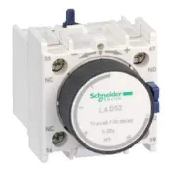 APC Schneider Electric LADS2 Papildu kontaktu bloks, 2 NO, Skrūvju spailes, Balts