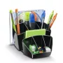 CEP Office Solution Pen Holder Ice Black Black Transparent