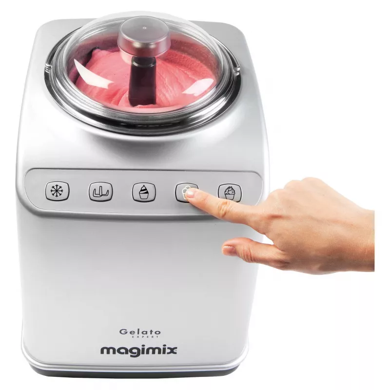Magimix Gelato Expert Saldējuma Gatavotājs 11680RW 2x2L Integrēta Dzesēšanas Sistēma