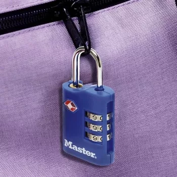 Master Lock 2 komplektu TSA koda atslēga dažādās krāsās