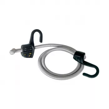 Master Lock 3138EURDAT regulējams troses slēdzene, 1,5 m, 86 kg, pelēka, 1 iepakojums