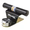 Master Lock Garāžas durvju aizbīdņa slēdzene 1488EURDAT melna rūdīts tērauds