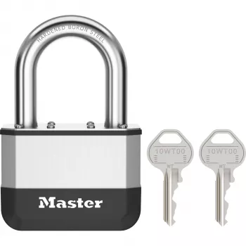 Master Lock Elite 67mm Laminēta Tērauda Atslēga ar 38mm Kātu, 5-Pin Cilindru