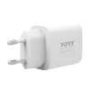 PORT Designs PORT Connect Wall Charger 20W USB-C PD ar pārnēsāšanas maciņu Balts