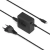 PORT Designs GaN 65W USB-C barošanas bloks ar ES maiņstrāvas kabeli