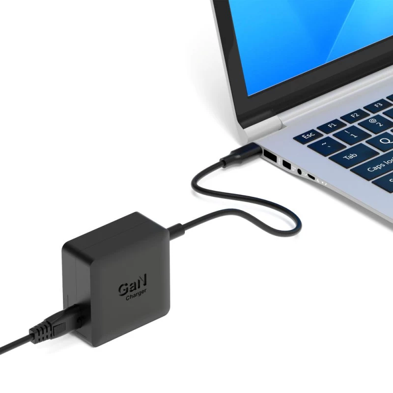 PORT Designs GaN 65W USB-C barošanas bloks ar ES maiņstrāvas kabeli