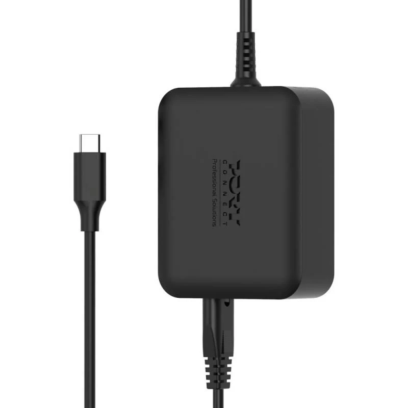 PORT Designs GaN 100W USB-C barošanas bloks ar ES maiņstrāvas kabeli