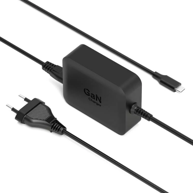 PORT Designs GaN 100W USB-C barošanas bloks ar ES maiņstrāvas kabeli