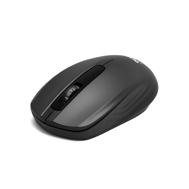 PORT Designs PORT Connect bezvadu optiskā pele - abpusēja - 3 pogas - 2,4 GHz - USB nano uztvērējs - Melna