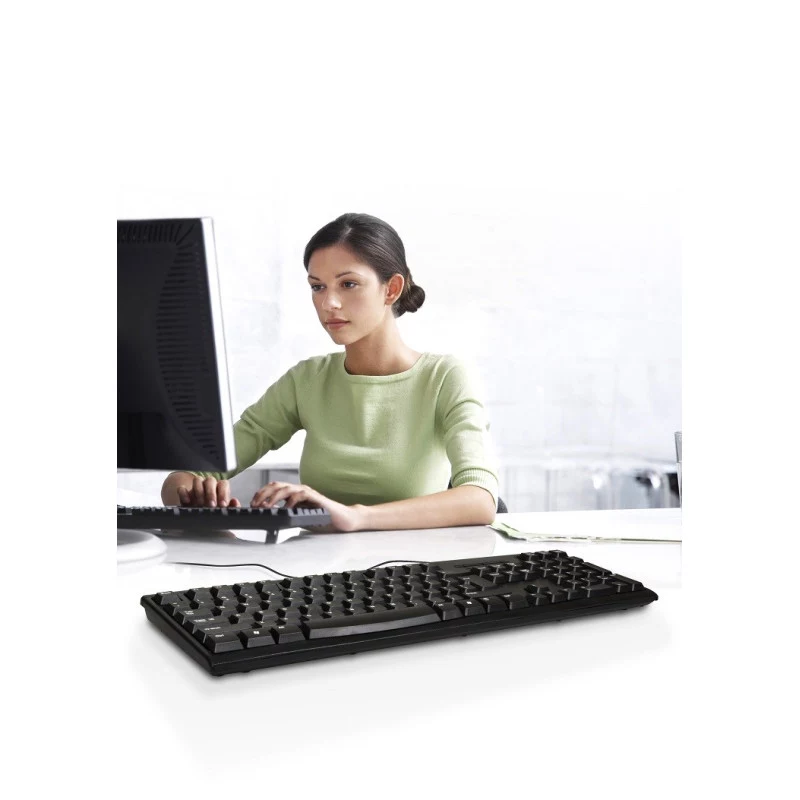PORT Designs PORT OFFICE Keyboard - USB - AZERTY - French Layout - Black