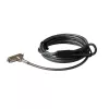 PORT Designs PORT Connect Security Cable Lock 1.55 m Melns/Sudrabs
