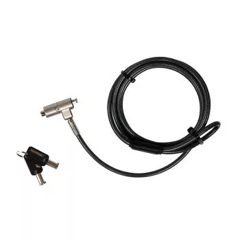 PORT Designs PORT Connect Security Cable Lock 1.55 m Melns/Sudrabs