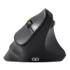 PORT Designs PORT Connect Professional ERGO SHAPE bezvadu uzlādējama pele - labai rokai - optiskā - 5 pogas - 2,4 GHz, Bluetooth - USB uztvērējs