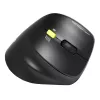 PORT Designs PORT Connect Professional ERGO SHAPE bezvadu uzlādējama pele - labai rokai - optiskā - 5 pogas - 2,4 GHz, Bluetooth - USB uztvērējs