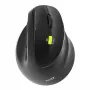 PORT Designs PORT Connect Professional ERGO SHAPE bezvadu uzlādējama pele - labai rokai - optiskā - 5 pogas - 2,4 GHz, Bluetooth - USB uztvērējs