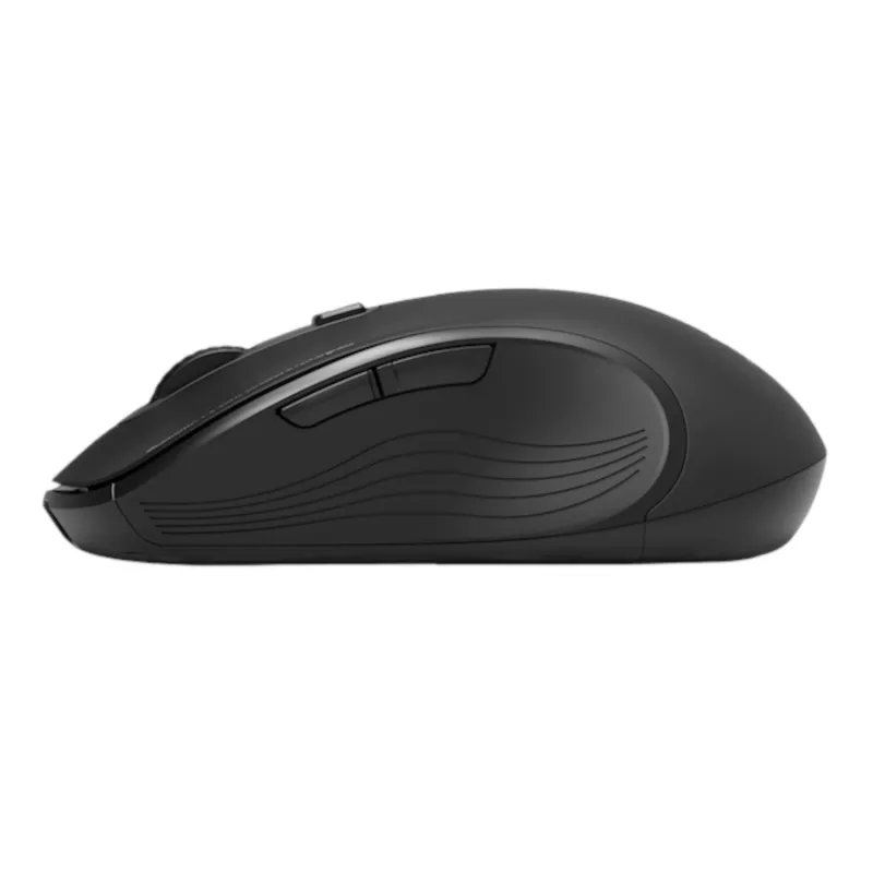 PORT Designs PORT Connect Professional ESSENTIAL Bezvadu optiskā pele - 5 pogas - 2,4 GHz, Bluetooth - USB uztvērējs - Melna