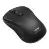PORT Designs PORT Connect Professional ESSENTIAL Bezvadu optiskā pele - 5 pogas - 2,4 GHz, Bluetooth - USB uztvērējs - Melna
