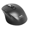 PORT Designs PORT Connect Professional BUSINESS uzlādējama bezvadu pele - optiskā - 6 pogas - 2,4 GHz, Bluetooth - USB uztvērējs - melna