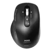 PORT Designs PORT Connect Professional BUSINESS uzlādējama bezvadu pele - optiskā - 6 pogas - 2,4 GHz, Bluetooth - USB uztvērējs - melna