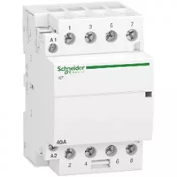 APC Schneider Electric A9C20844 Impulsa relejs, 2 Poli, 40 A, 230-240 V AC, DIN Sliede, Daudzkrāsains