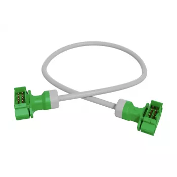 APC SpaceLogic KNX kopnes savienojuma kabelis 30 cm zaļš MTN6941-0001