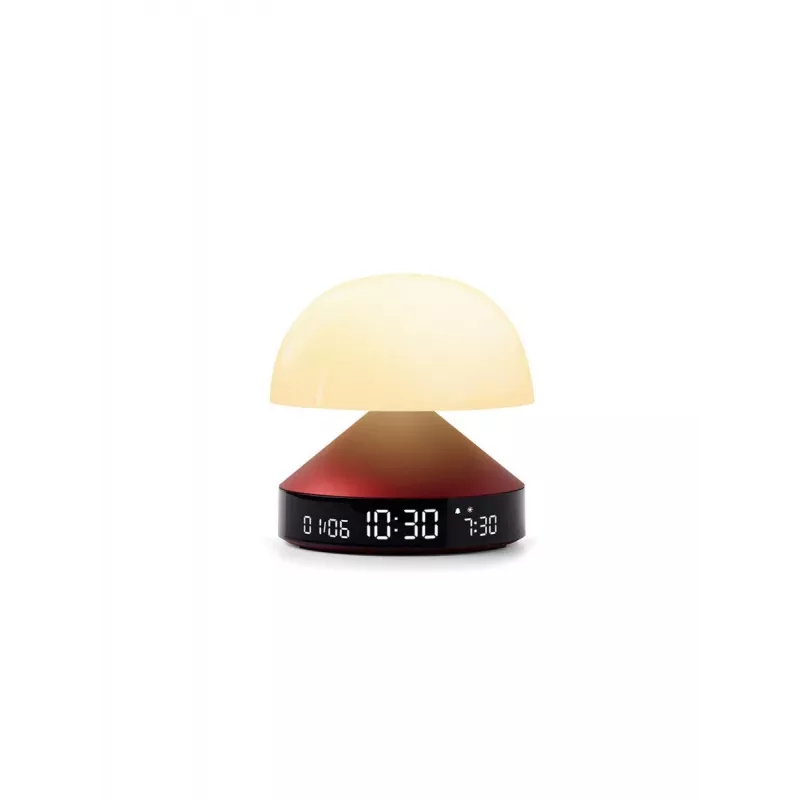 Lexon Mina Sunrise modinātājpulkstenis ar pamošanās gaismu, sarkans LR153DR