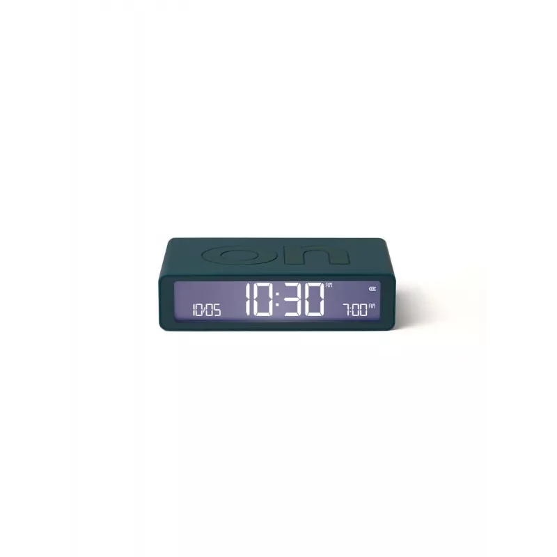 Lexon Flip Classic modinātājpulkstenis abpusējs Duck Blue LR157BF9