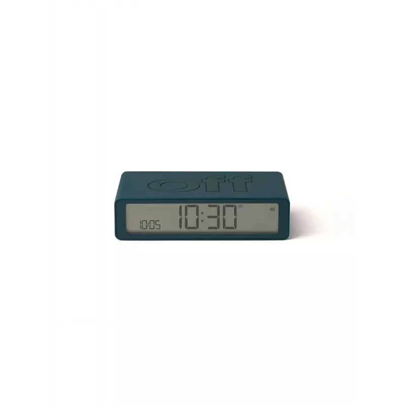 Lexon Flip Classic modinātājpulkstenis abpusējs Duck Blue LR157BF9