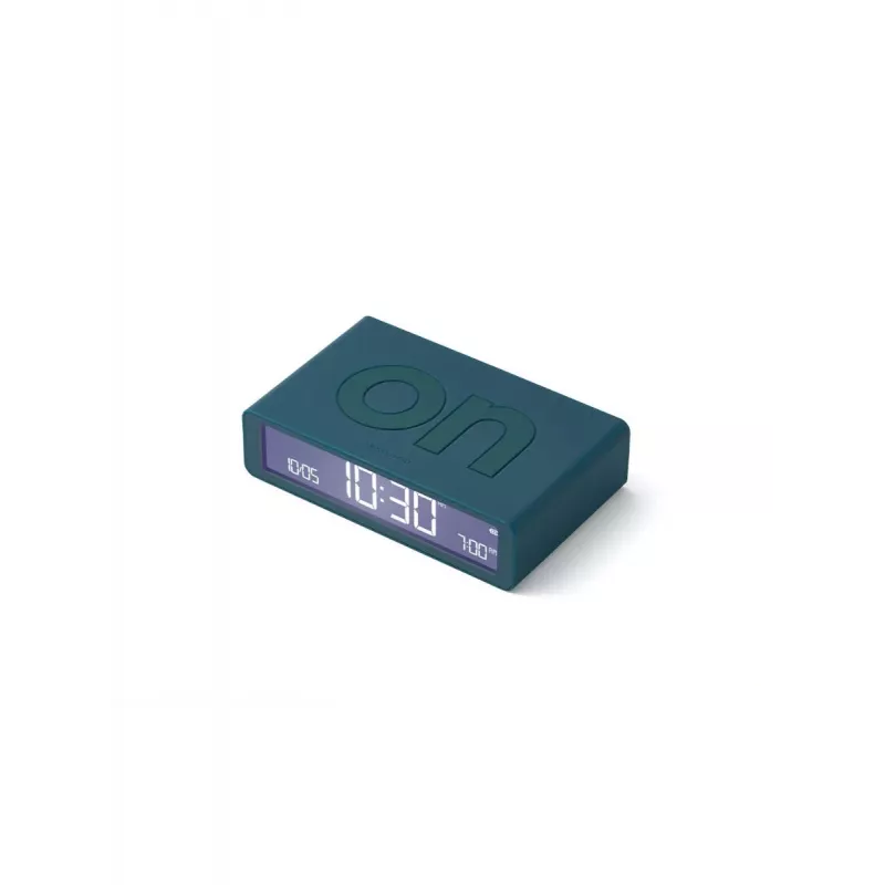 Lexon Flip Classic modinātājpulkstenis abpusējs Duck Blue LR157BF9
