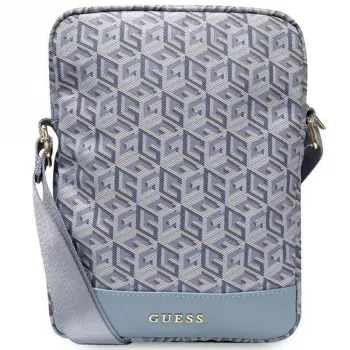 Guess GUTB10HGCFSEB GCube Stripe Planšetes soma 10 inch Zila