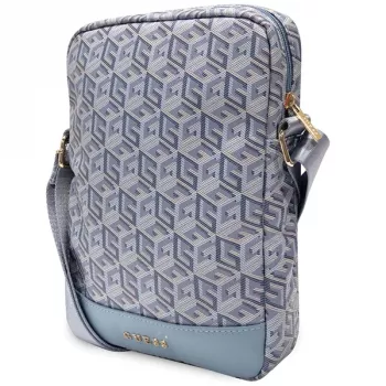 Guess GUTB10HGCFSEB GCube Stripe Planšetes soma 10 inch Zila