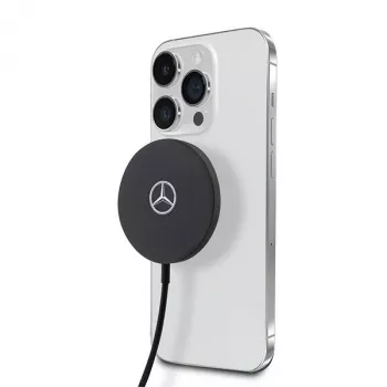 Mercedes-Benz MagSafe bezvadu uzlādes paliktnis 15W Melns