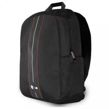 BMW BMBP15COMPVSKR 16 mugursoma melna Nylon Red Stripe